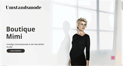 Desktop Screenshot of boutique-mimi.at